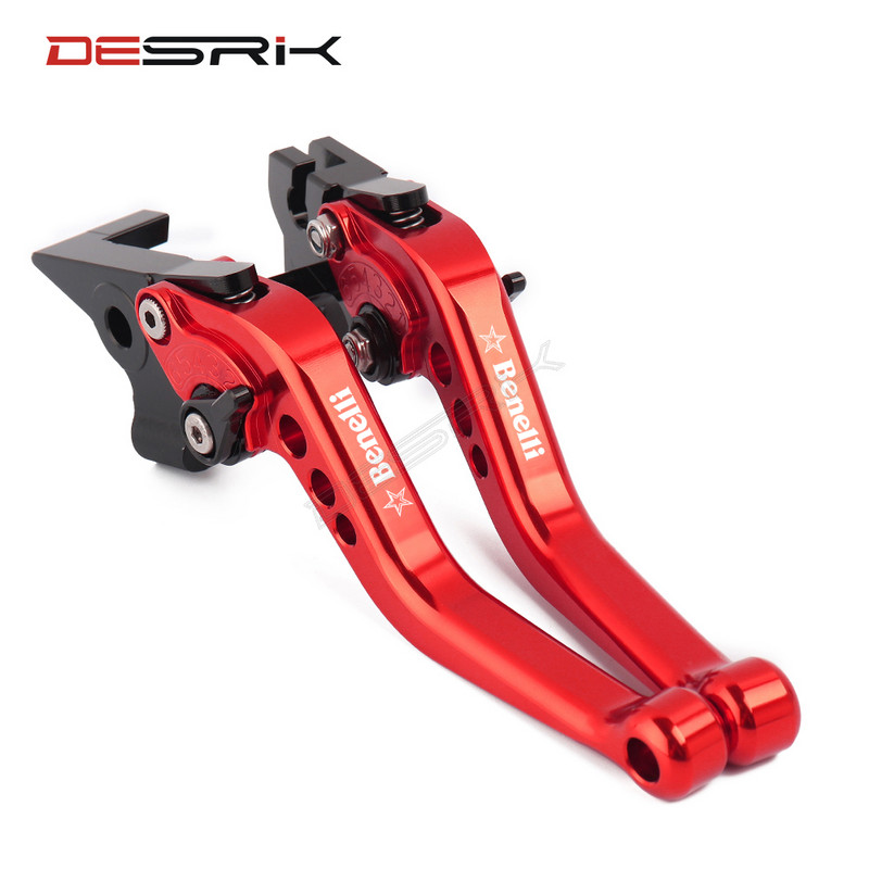 Pârghii scurte de ambreiaj de frână pentru Benelli TNT125 TNT135 TNT 125 135 2016 2017 Accesorii CNC pentru motociclete cu LOGO