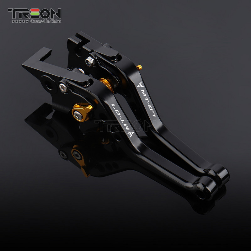 MT07 2022 Krátke brzdové spojkové páky pre motocykel YAMAHA MT07 MT09 2013-2020 MT-07 MT-09/Tracer Príslušenstvo CNC rukoväte páky