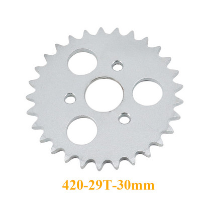 428 420 29T 31T 35T 37T zuby 30 mm zadné reťazové ozubené koleso pre motocykel Monkey Cross-country