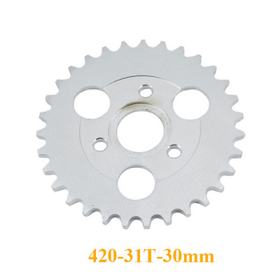 428 420 29T 31T 35T 37T zuby 30 mm zadné reťazové ozubené koleso pre motocykel Monkey Cross-country