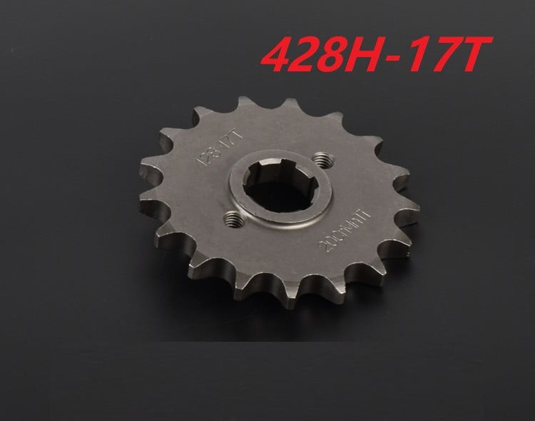 Predné ozubené koleso 428H 15T zadné 41 zubov pre QJIANG keeway superlight 200 QJ200-2H príslušenstvo pre chopper doprava zdarma