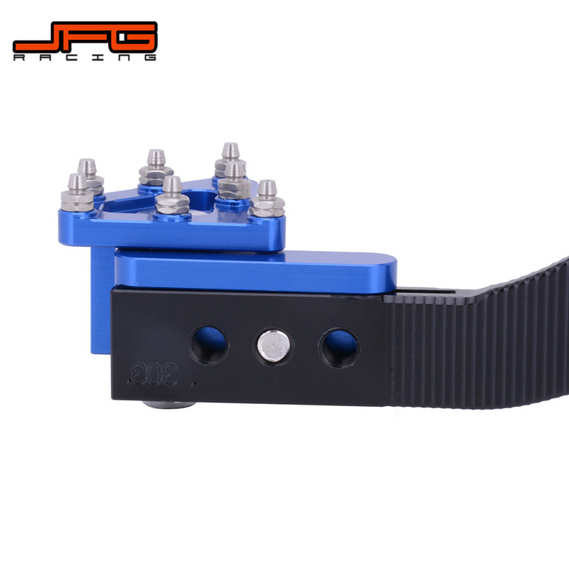 Motocykel CNC radiaca páka radiacej páky, zadná brzdová páka pre YAMAHA YZ450F 2014-2021 YZ450FX WR450F 16-21 Dirt Bike