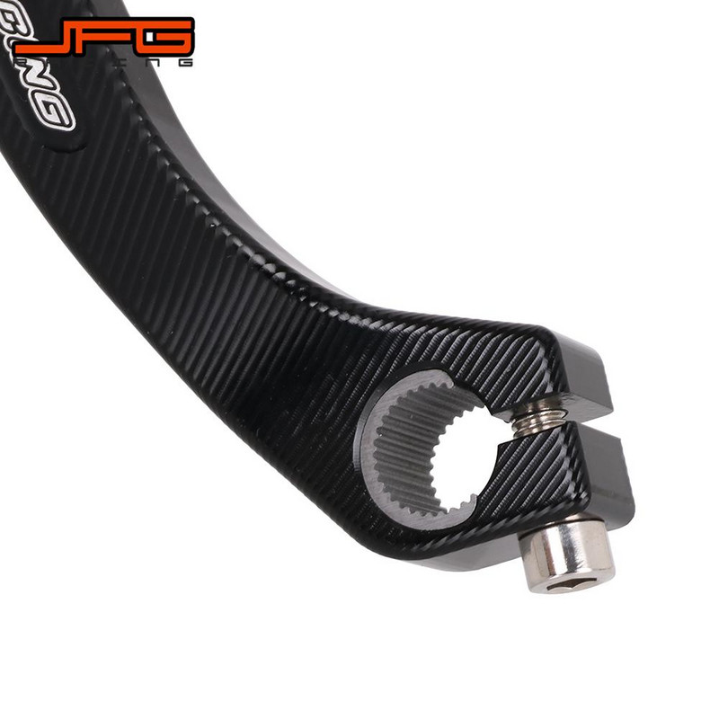 Motocykel 2019 Nová hliníková CNC radiaca páka pre SUZUKI RMZ250 RMZ 250 2008-2016 2017 2018 2019 Dirt Bike