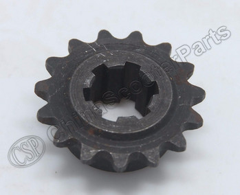 15 19 25 15T 19T 25T δόντια 6MM 25H μπροστινό γρανάζι 47CC 49CC Mini Moto Dirt Pit Ανταλλακτικά ποδηλάτου