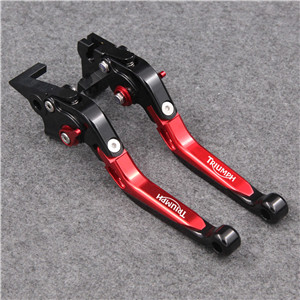 RiderJacky Pârghii de ambreiaj Frâne Motociclete Extensibile Pliabile Pentru TRIUMPH BONNEVILLE T120/Negru 2016-2018 2017