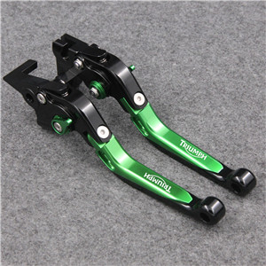 RiderJacky Pârghii de ambreiaj Frâne Motociclete Extensibile Pliabile Pentru TRIUMPH BONNEVILLE T120/Negru 2016-2018 2017