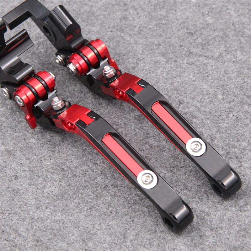 RiderJacky Pârghii de ambreiaj Frâne Motociclete Extensibile Pliabile Pentru TRIUMPH BONNEVILLE T120/Negru 2016-2018 2017