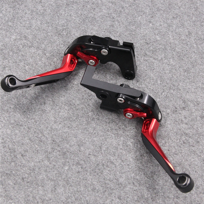 RiderJacky Pârghii de ambreiaj Frâne Motociclete Extensibile Pliabile Pentru TRIUMPH BONNEVILLE T120/Negru 2016-2018 2017