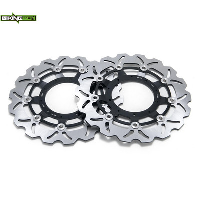 BIKINGBOY pentru Honda X-ADV 750 2017 2018 2019 2020 2021 Discuri de frana fata Discuri Rotoare din otel inoxidabil 296mm motocicleta