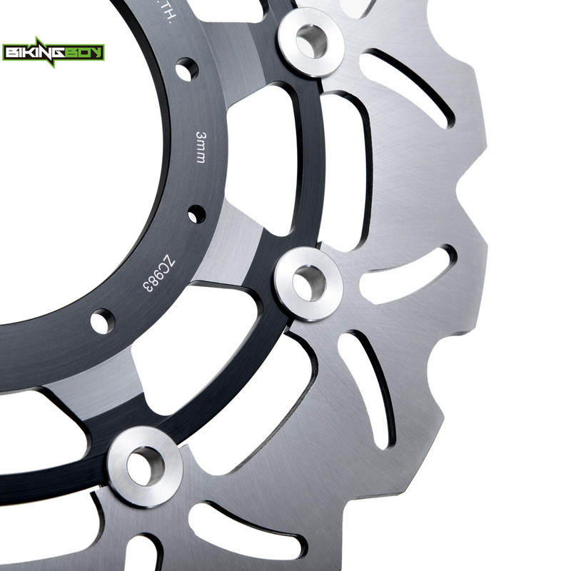 BIKINGBOY pentru Honda X-ADV 750 2017 2018 2019 2020 2021 Discuri de frana fata Discuri Rotoare din otel inoxidabil 296mm motocicleta