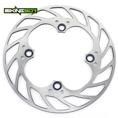 BIKINGBOY Заден спирачен диск Ротор Ninja ZX6R 636 02 03 04 05 06 ZX-6R 98-16 ZX6-R 636 / ABS 13-17 ZX9R 98-03 ZX10R 04-17 15