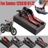 Pre motocykel Zontes G1-125 ZT125-U ZT125-Z2 G1 125 U U1 Z2 Nastaviteľná skladacia výsuvná páka brzdy a spojky