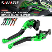 Skladacie brzdové a spojkové páky pre motocykle KAWASAKI NINJA 400 300 250/R/SL VERSYS-X Z250 Z300 Z400 Z125/PRO, výsuvné rukoväte