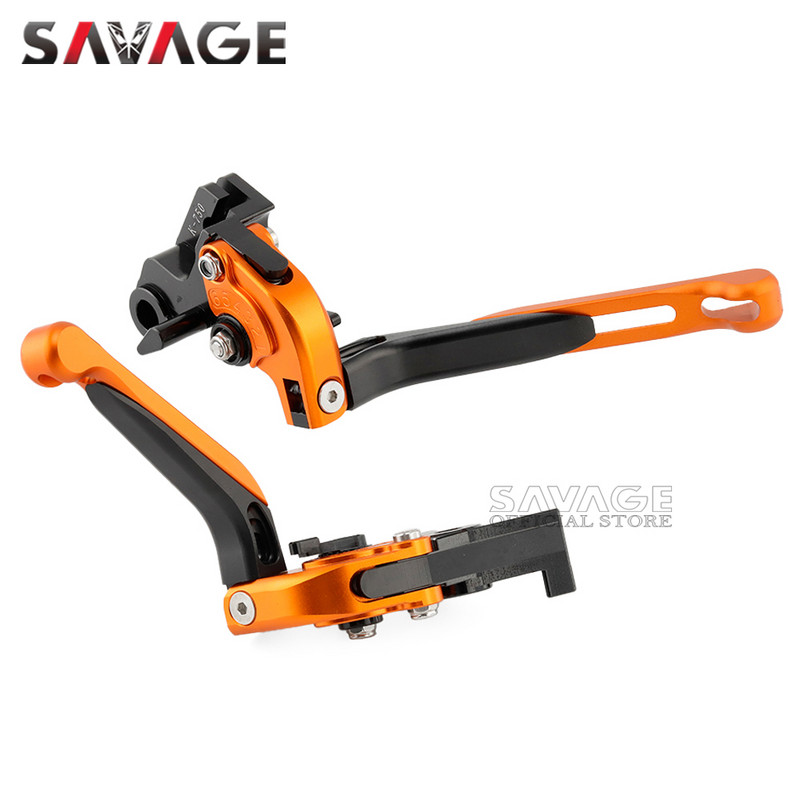 Skladacie brzdové a spojkové páky pre motocykle KAWASAKI NINJA 400 300 250/R/SL VERSYS-X Z250 Z300 Z400 Z125/PRO, výsuvné rukoväte