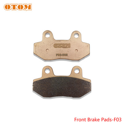 OTOM Motocykel Predné F03 Zadné R03 Brzdové doštičky Meď Spekané základné disky pre KAYO T4 T6 K6 X2 K16 K18 Off-Road Motocross