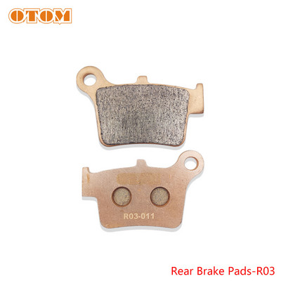 OTOM Motocykel Predné F03 Zadné R03 Brzdové doštičky Meď Spekané základné disky pre KAYO T4 T6 K6 X2 K16 K18 Off-Road Motocross