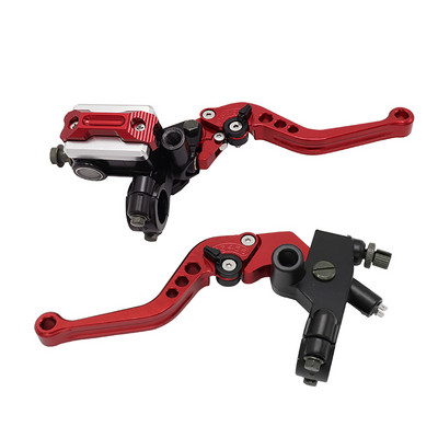 CNC páky motocyklových brzdových spojok, hydraulické predné hlavné valce, rukoväť motocykla pre skúter, vrecko na motokros, dirt pit bike