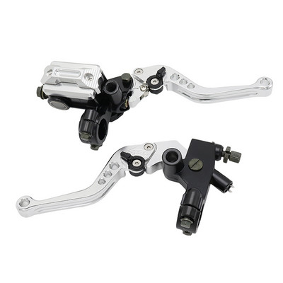 CNC páky motocyklových brzdových spojok, hydraulické predné hlavné valce, rukoväť motocykla pre skúter, vrecko na motokros, dirt pit bike