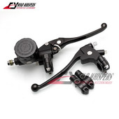 7/8" 22MM motocyklová hydraulická brzdová páka, nádržka hlavného brzdového valca, spojková páka pre Honda Yamaha Suzuki Kawasaki CB400SS CB600 CB900