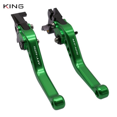 Vhodné pre brzdové páky MT-125 2014-2017 pre príslušenstvo motocykla MT 125, krátke spojkové páky.