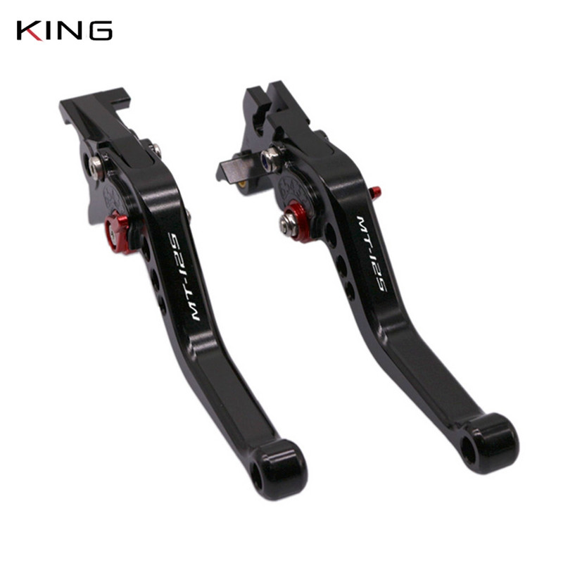 Vhodné pre brzdové páky MT-125 2014-2017 pre príslušenstvo motocykla MT 125, krátke spojkové páky.