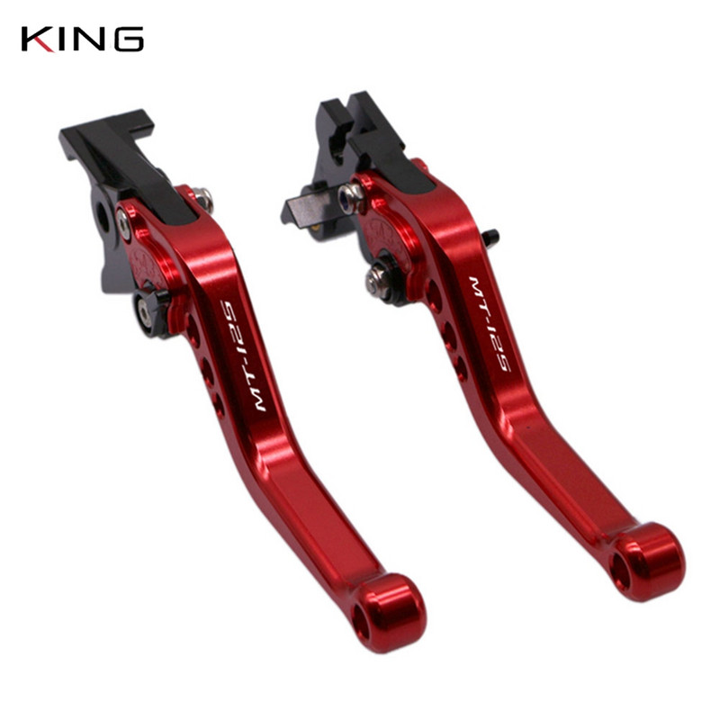 Vhodné pre brzdové páky MT-125 2014-2017 pre príslušenstvo motocykla MT 125, krátke spojkové páky.