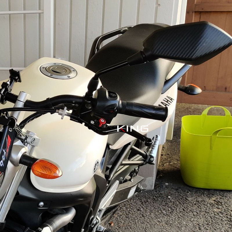 Vhodné pre brzdové páky MT-125 2014-2017 pre príslušenstvo motocykla MT 125, krátke spojkové páky.