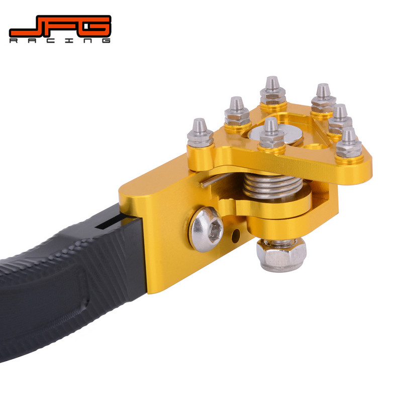 Páka radiacej páky CNC pre motocykel, zadná brzdová páka pre SUZUKI RMZ450 RMZ 450 2008-2018 RMX450Z RMX 450Z 2010 2011 2017