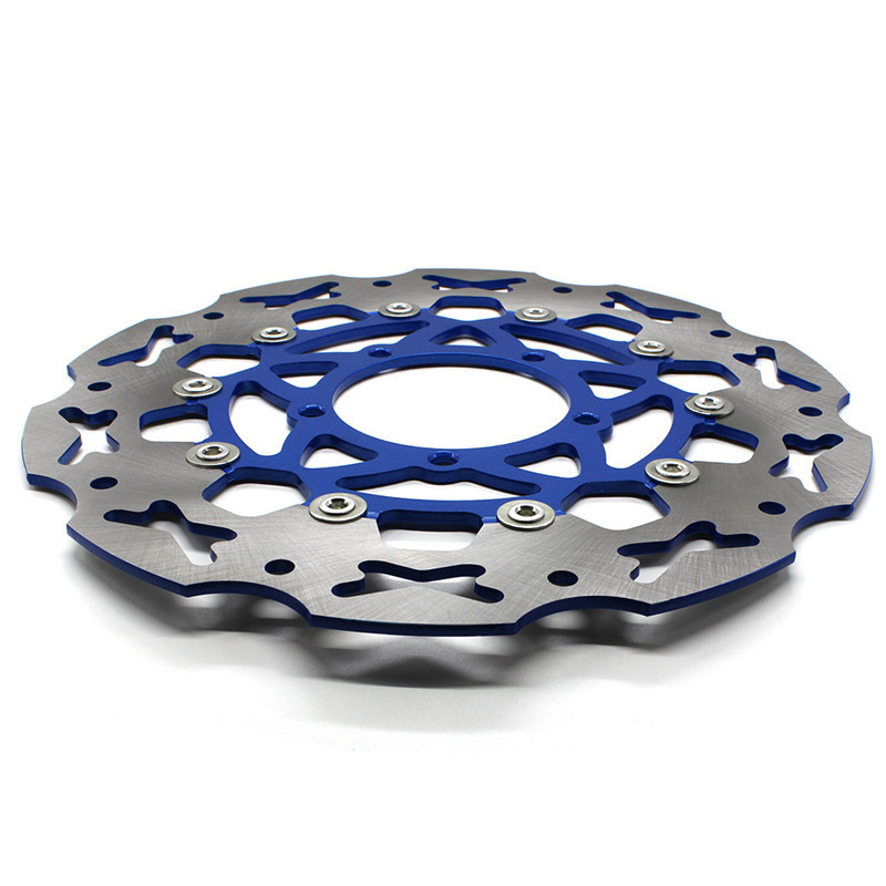 Pre motocyklové predné brzdové kotúče Yamaha FZ16 2013-2018, rotor 300 mm z nehrdzavejúcej ocele, plávajúci plavákový brzdový kotúč pre motocykle