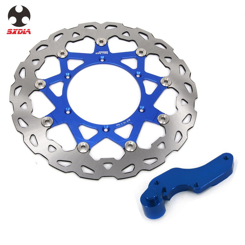 Pre motocykel YAMAHA YZ WR 125 250 WR250F WR400F YZ400F YZ426F WR450F 1998-2015, plávajúce brzdové kotúče s rotorom 320 mm s držiakom