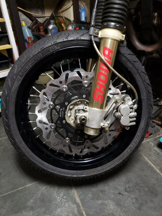 BIKINGBOY Predné a zadné brzdové kotúče, držiak rotorov pre Yamaha YZ250F YZ450F 08 09 10 11 12 13 14 15 YZF 250 YZ-F 450 320 mm