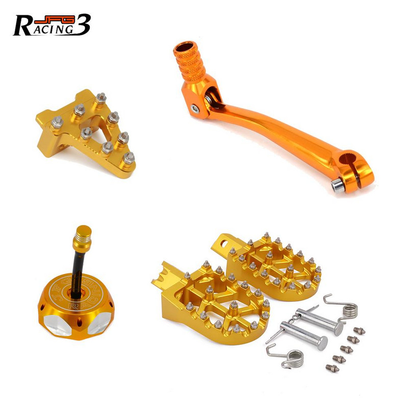 Oslonci za nožice motocikla Pedala kočnice Vrh mjenjača Ručica mjenjača Poklopac poklopca spremnika goriva za HONDA CRF50 XR50 KAYO SDG SSR