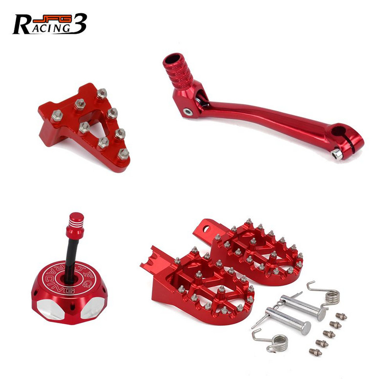 Oslonci za nožice motocikla Pedala kočnice Vrh mjenjača Ručica mjenjača Poklopac poklopca spremnika goriva za HONDA CRF50 XR50 KAYO SDG SSR