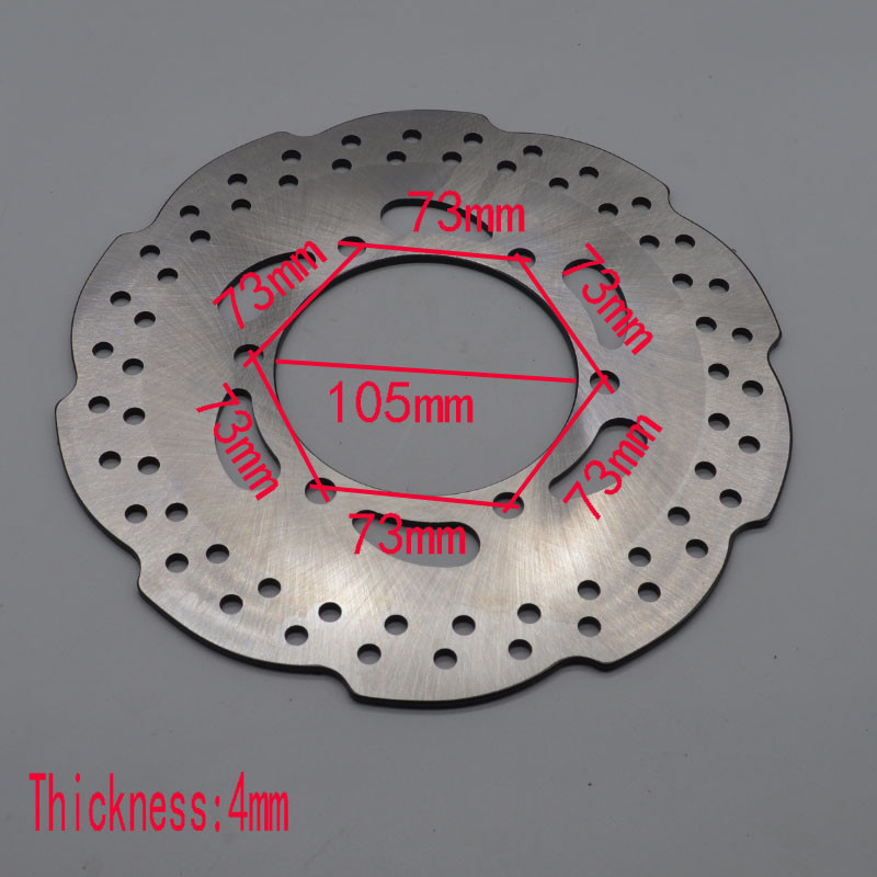 250cc predný brzdový kotúč, zadný kotúčový rotor pre Zongshen RX3 ZS250GY-3 príslušenstvo pre motocykel doprava zdarma