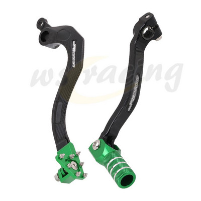 Мотоциклетен CNC лост за превключване на крака на спирачката за KAWASAKI KX250F 2009 2010 2011 2012 2013 2014 2015 2016 2017 2018