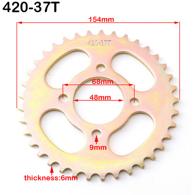 Reťaze 428/420 25T/31T/32T/41T/48T 48MM, ozubené kolesá, zadné a zadné ozubené koleso pre ATV, štvorkolky, motocykel, buginu, motokáru