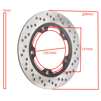 2PCS мотоциклетни предни и задни спирачни дискови ротори за Suzuki Inazuma 250 GW250 2013-2017 GW 250 250cc