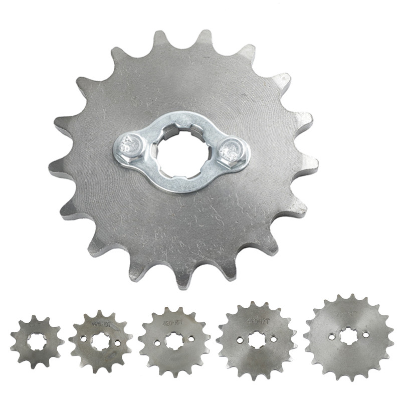 Mootorratta ketiratas 20mm 10T 11T 12T 13T 14T 15T 16T 17T 18T 19T hambad 50cc 70cc 90cc 110cc esimootori 420 ketiratas