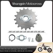 Reťaz 520# 20 mm 10T 11T 12T 13T 14T 15T 16T 17T 18T 19T 20T Predné ozubené koleso motora pre Honda Lifan ZongShen YCF ATV Quad Dirt Pit