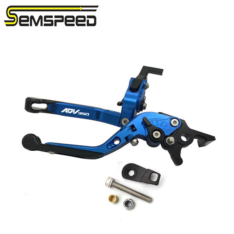Parkovacie páky SEMSPEED Fit ADV350 pre Honda ADV350 ADV 350 2021 2022 2023 CNC motocykel nastaviteľná skladacia brzdová spojková páka