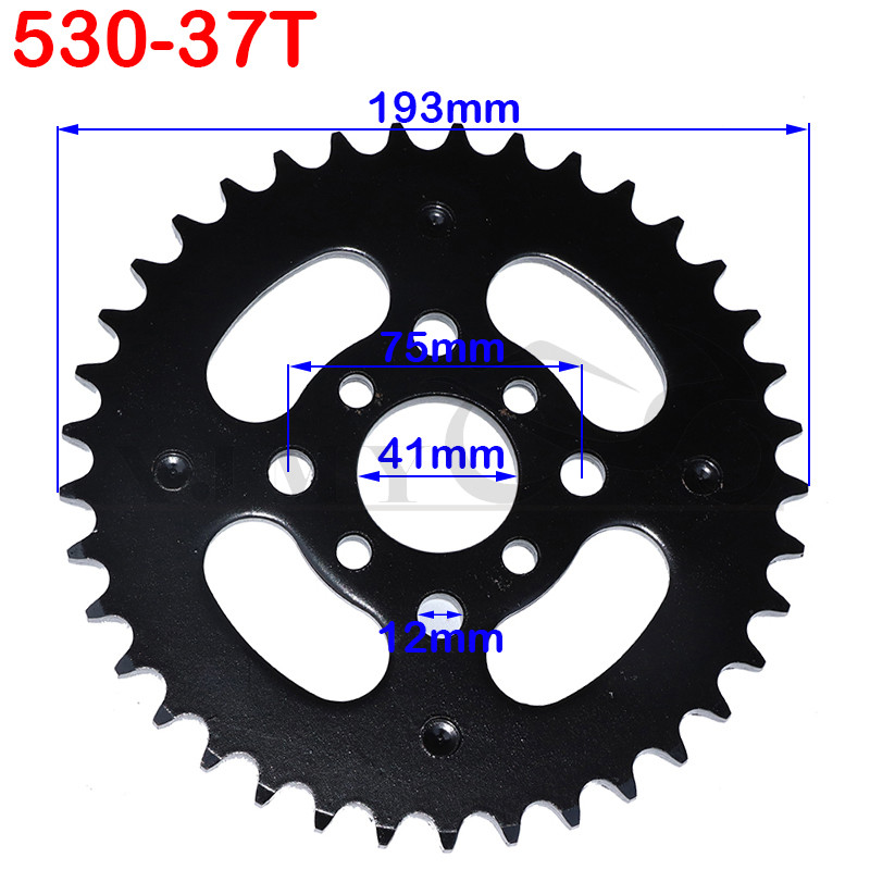 1 TK 530 ketid 28T/31T/32T/35T/37T/40T/41T/45T ATV Quad Pit Dirt Bike Buggy Go Kart mootorratta mootorile