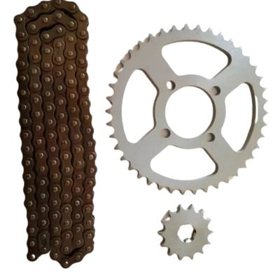 D04 Motocykel 428H Články Prevodová reťaz 14T 42T Zúbkované ozubené koleso pre Suzuki AX100 Zadná reťazová doska