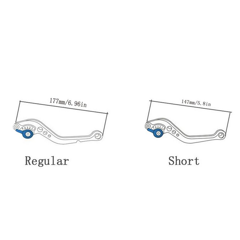 Maneta de ambreiaj de frane din aluminiu CNC pentru motociclete pentru kawasaki ER6N ER 6N ER6 N NINJA 650R ER-6F 2009-2016 2015 Accesorii pentru maner