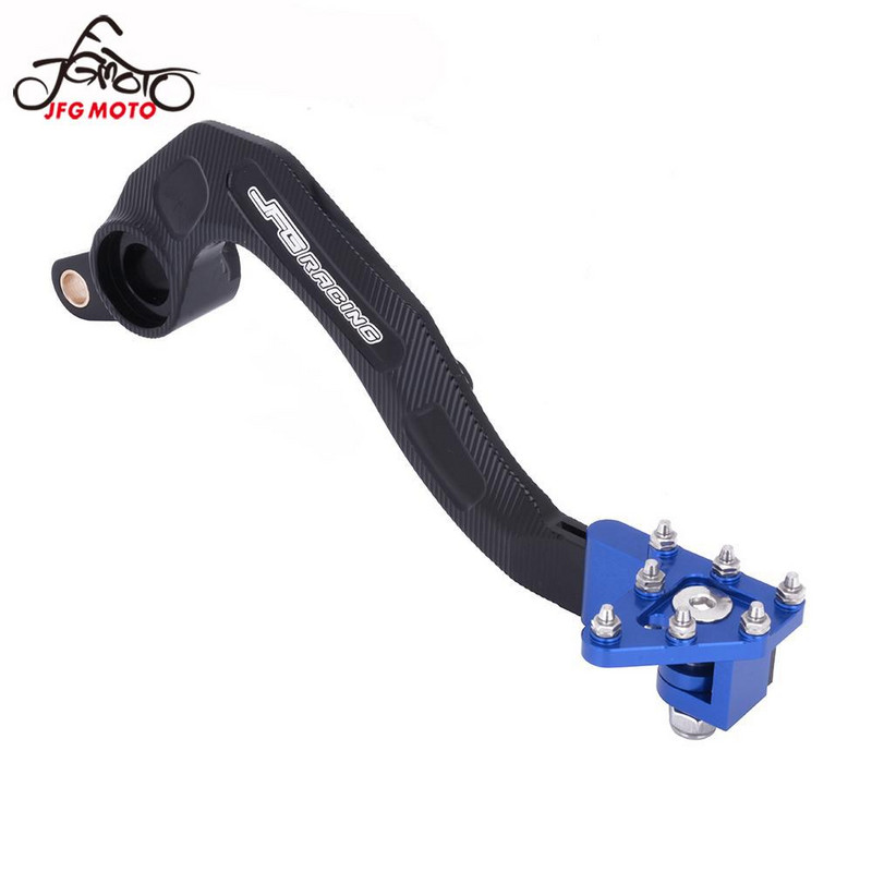 За YAMAHA YZ250F YZF250 2010 2011 2012 2013 Мотоциклет CNC Алуминиев лост за превключване на превключвателите Лост на педала на задната спирачка