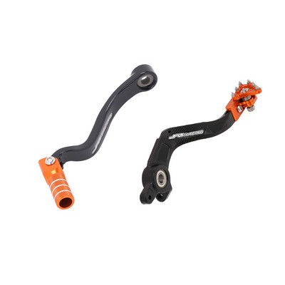 Radiaca páka a brzdový pedál pre motocykle KTM SX125 2007-2014 SX144 2007-2008 SX150 2011-2014 XC150 2010-2014 XC-W200