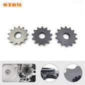 OTOM 13T 14T Predné ozubené koleso motocykla Reťaz 520 530 Reťazové koleso Dirt Bike Enduro pre ZONGSHEN NC450 Motor KAYO T6 BSE ZS194MM