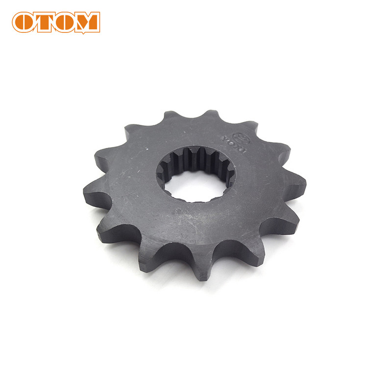 OTOM 13T 14T Predné ozubené koleso motocykla Reťaz 520 530 Reťazové koleso Dirt Bike Enduro pre ZONGSHEN NC450 Motor KAYO T6 BSE ZS194MM
