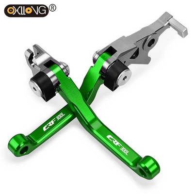 Pre HONDA CRF300L CRF 300L CRF300 L 2021 2022 Motorcoss Pit Dirt Bike Pivot skladacie brzdové spojkové páky s LOGOM CRF300L