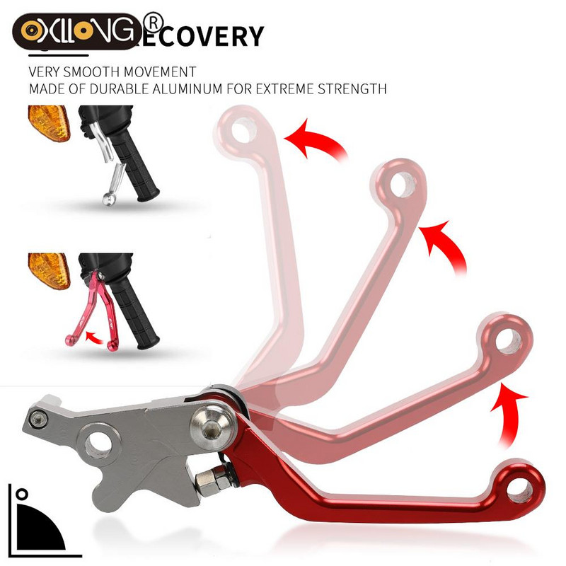 Pre HONDA CRF300L CRF 300L CRF300 L 2021 2022 Motorcoss Pit Dirt Bike Pivot skladacie brzdové spojkové páky s LOGOM CRF300L