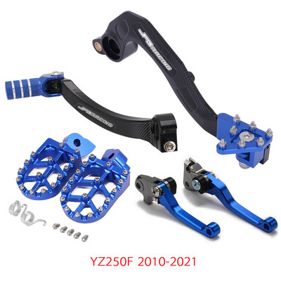 Motocikl 2021 Novi CNC mjenjač Nožna kočnica Pedala kvačila Oslonci za noge za YAMAHA YZ250F 2010-2021 WR450F 2016-2021